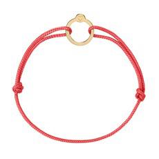 Recycled with Love - 14KT goud - koraal rood via Nowa