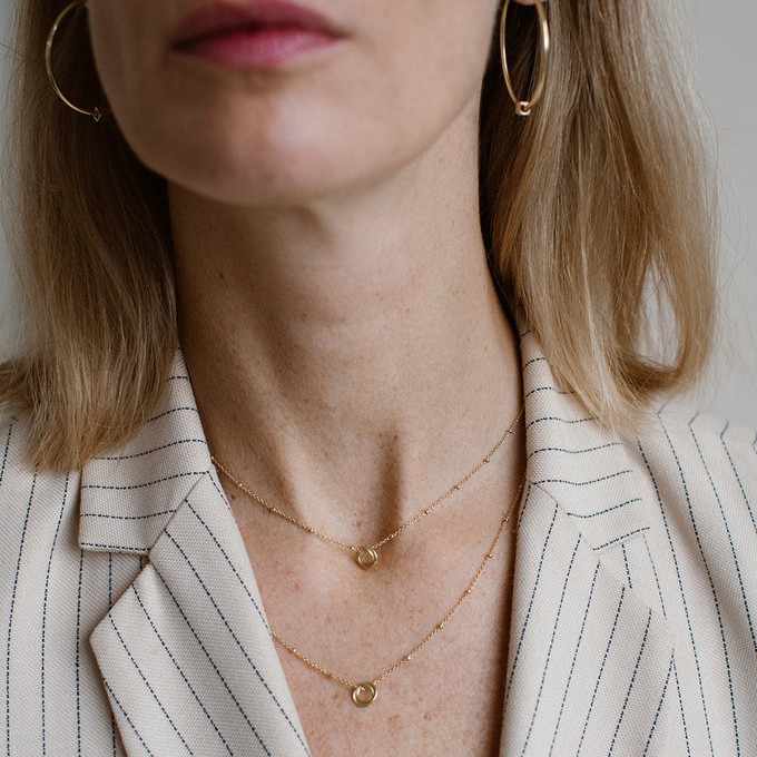 Together as One ketting goud from Nowa