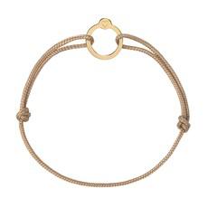 Recycled with Love - 14KT goud - beige via Nowa
