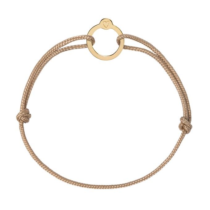 Recycled with Love - 14KT goud - beige from Nowa