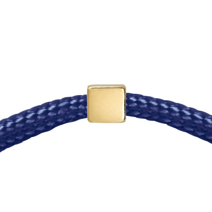 Solid as a Block - 14KT goud - navy from Nowa