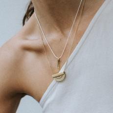 Bright Star ketting goud via Nowa