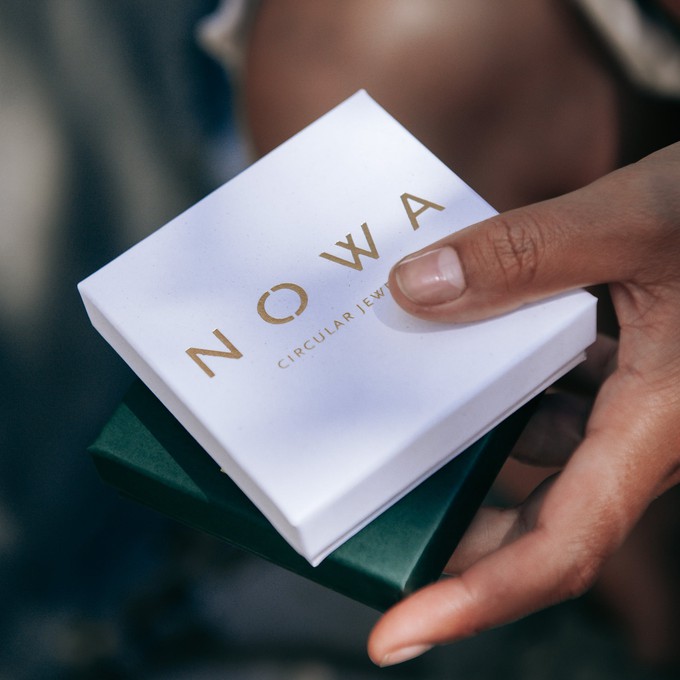 L.O.V.E. You ketting zilver from Nowa