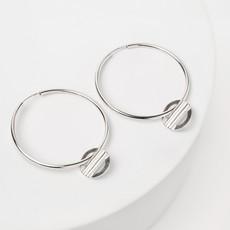 You Are Loved oorbellen zilver groot via Nowa