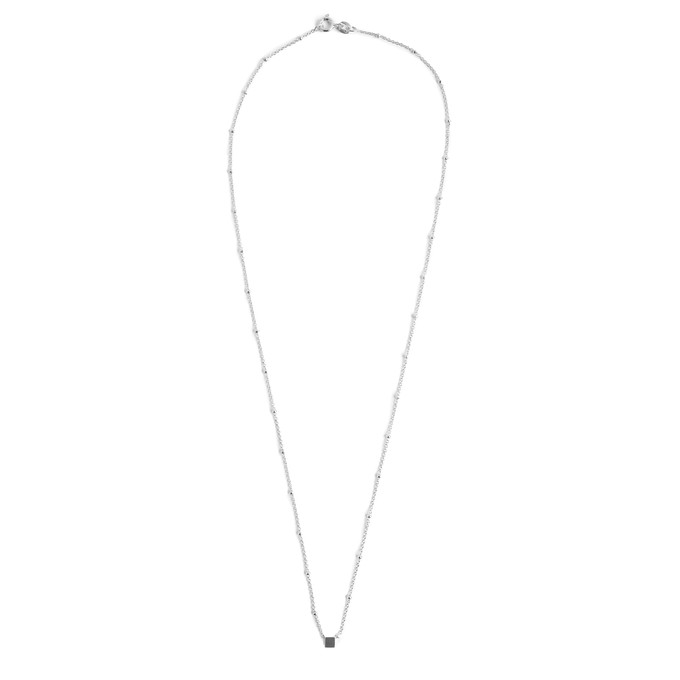 Solid as a Block ketting zilver from Nowa