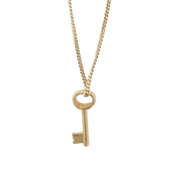 Key To Your Heart ketting goud from Nowa