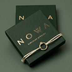 Recycled With Love armband goud via Nowa