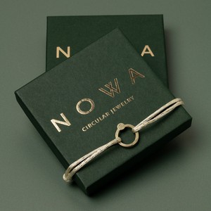 Recycled With Love armband goud from Nowa