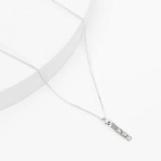 Kisses from Amsterdam ketting zilver van Nowa