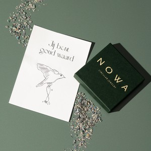 Etiquette ketting goud from Nowa