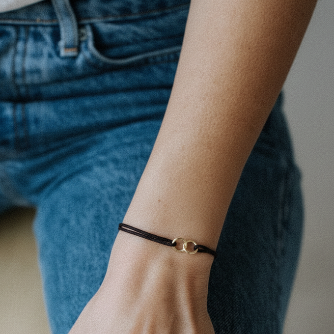 No Waste - verguld goud - zwart from Nowa