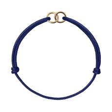 No Waste - 14KT goud - Navy via Nowa