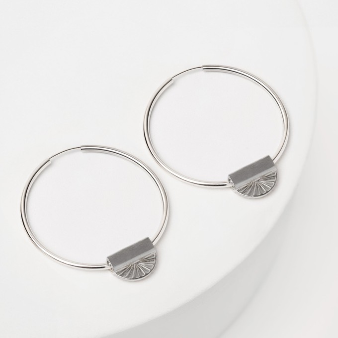 Eternal Sunshine oorbellen zilver groot from Nowa