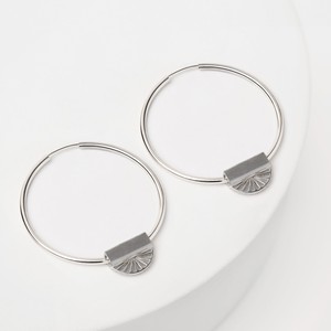 Eternal Sunshine oorbellen zilver groot from Nowa