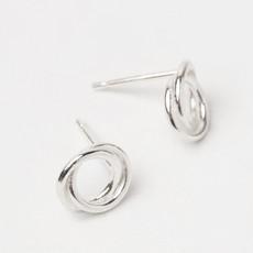 Together as One oorstekers - zilver via Nowa