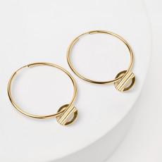 You Are Loved oorbellen goud groot via Nowa