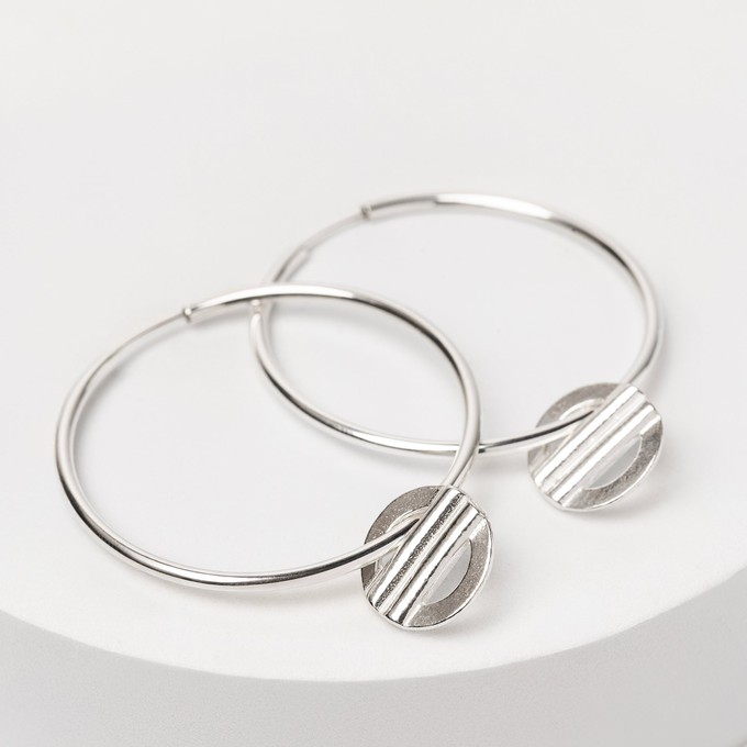 You Are Loved oorbellen zilver groot from Nowa