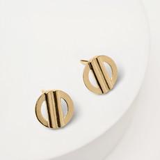 You Are Loved oorstekers - 14KT goud via Nowa