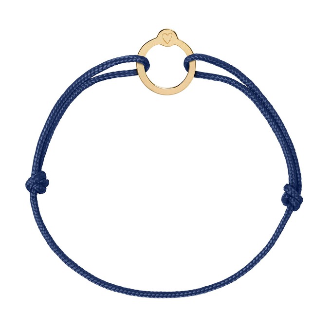 Recycled with Love - verguld goud - navy from Nowa