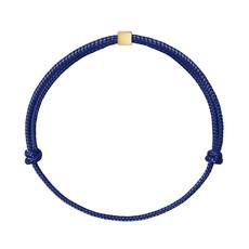 Solid as a Block - 14KT goud - navy via Nowa