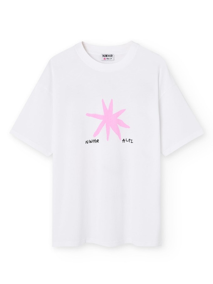 Romantic T-shirt white from NWHR