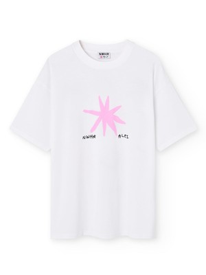 Romantic T-shirt white from NWHR