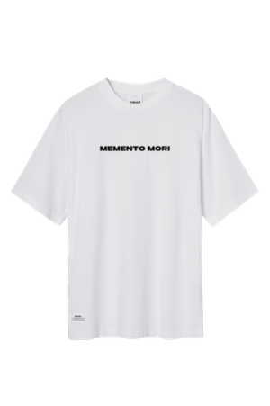 NWHR x Bnomio T-shirt "MEMENTO MORI" White from NWHR