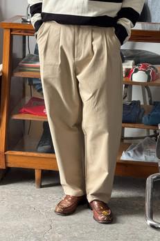 Beige chino pants via NWHR