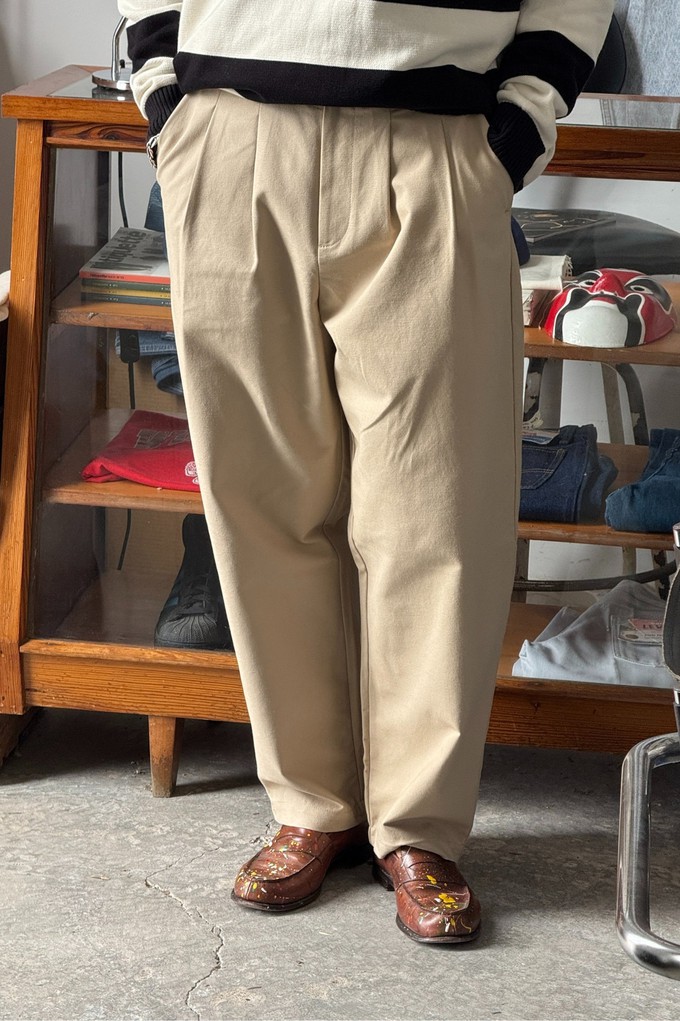 Beige chino pants from NWHR