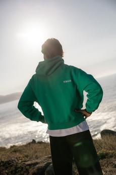 Opal Green Hoodie via NWHR