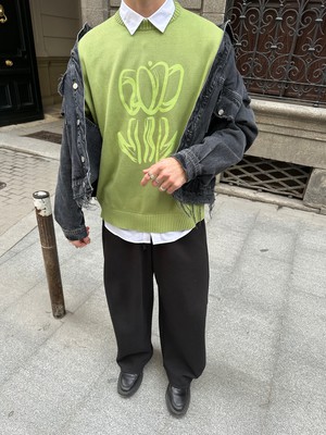 Printed Tulip Sweater from NWHR