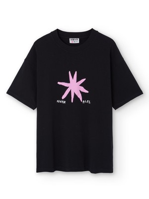 Romantic T-shirt black from NWHR