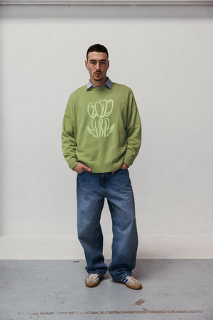 Printed Tulip Sweater from NWHR