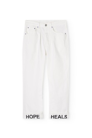 Hope Heals pleated trousers from NWHR