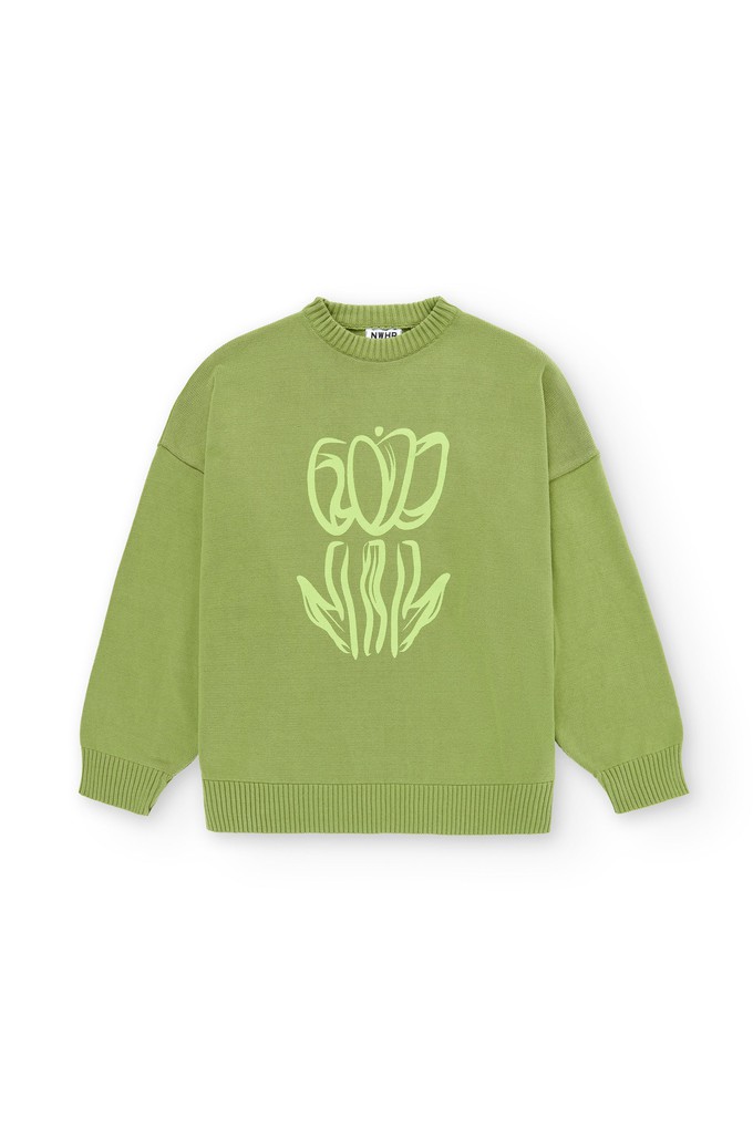 Printed Tulip Sweater from NWHR