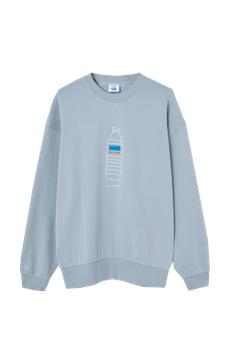 Ocean plastic sweatshirt via NWHR