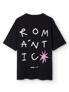 Romantic T-shirt black via NWHR