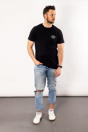 GPS T-Shirt | Deep Black from ohdeer