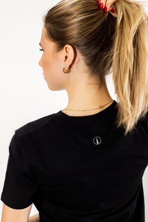 Classic Logo T-Shirt | Deep Black from ohdeer