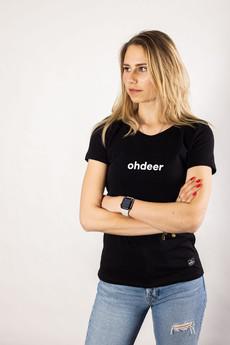 Tree T-Shirt | Deep Black via ohdeer