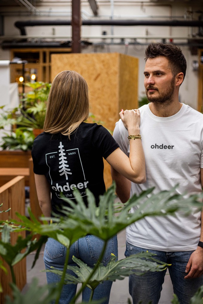 Tree T-Shirt | Deep Black from ohdeer