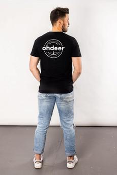 GPS T-Shirt | Deep Black via ohdeer