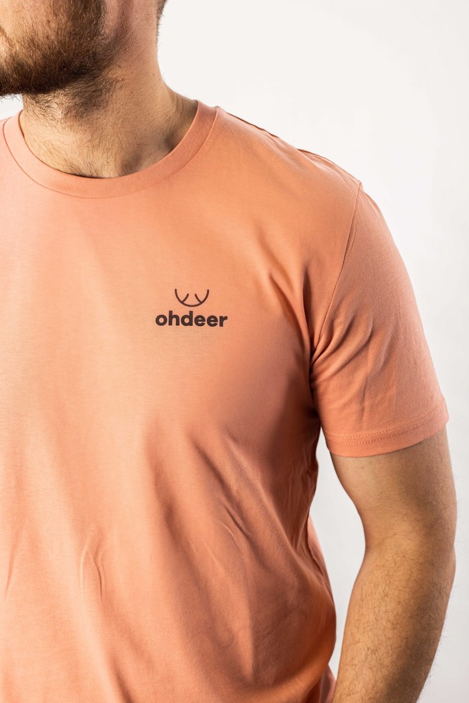 Classic Logo T-Shirt | Rose Clay from ohdeer