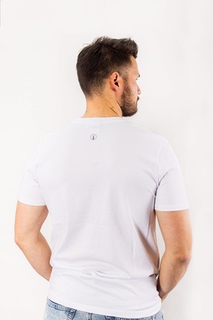 Classic Logo T-Shirt | Clear White from ohdeer