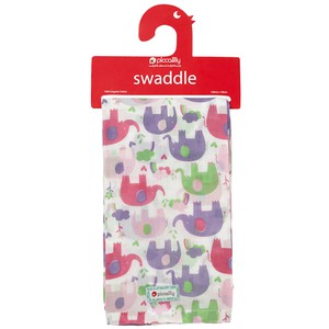 PICCALILLY Swaddle XL Pink Elephant from Olifant en Muis