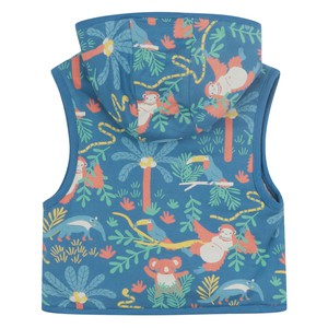 PICCALILLY Bodywarmer met regenwoud print from Olifant en Muis