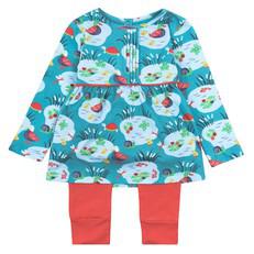 PICCALILLY Pondlife set van top en legging van biokatoen via Olifant en Muis