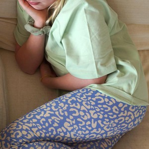 Play-All-Day Leggings Printed I Sky Blue from Orbasics