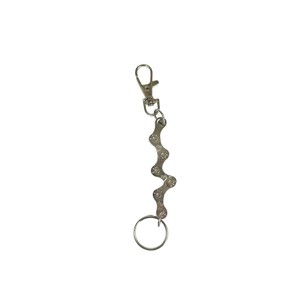 Recycled Bike Chain Vegan Keyring from Paguro Upcycle