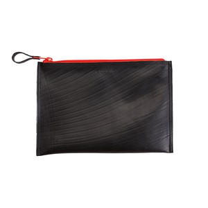 Lewis Essential Medium Flat Vegan Pouch - Eco Travel Pouch from Paguro Upcycle